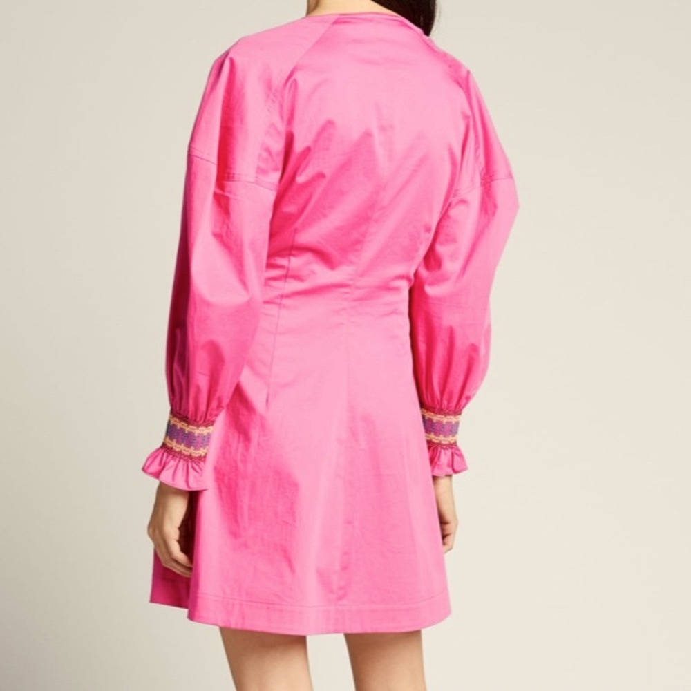 DEREK LAM 10 CROSBY VIBRANT PINK DRESS - Picture 4 of 10